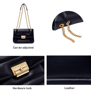 Luxury Shoulder Small Gold Chain Cloud Square Trendy Bag