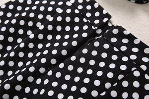 High-end Vintage Polka Dot Celebrity Suit Set