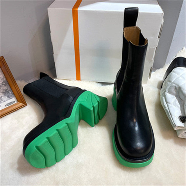 %100 Genuine Leather Wear-Resisting Boots