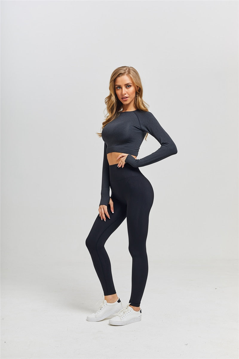 Seamless Fitness Outfit Set