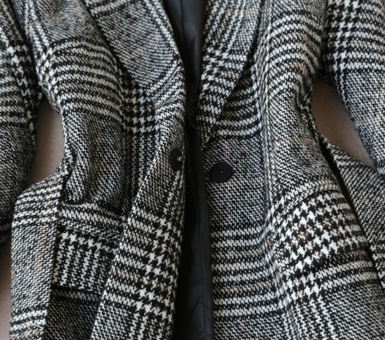 High Quality Wool Slim Jacket + Skirt Set - GORGEOUS 271, LLC 