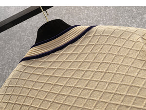 Elegant Short Sleeve Button Decoration A Lin Mini Dress - GORGEOUS 271, LLC 