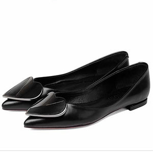 High-end Fashionable Flat Genuine Leather Comfortable Shoes